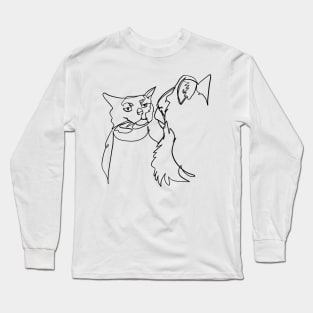 CAT MEME Long Sleeve T-Shirt